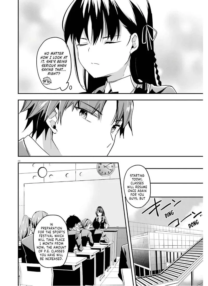 Classroom of the Elite Chapter 56 page 8