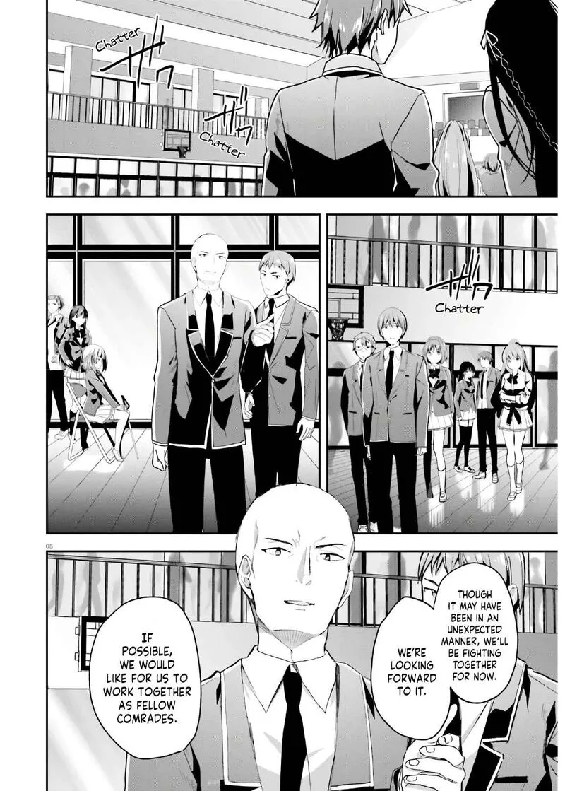 Classroom of the Elite Chapter 57 page 8