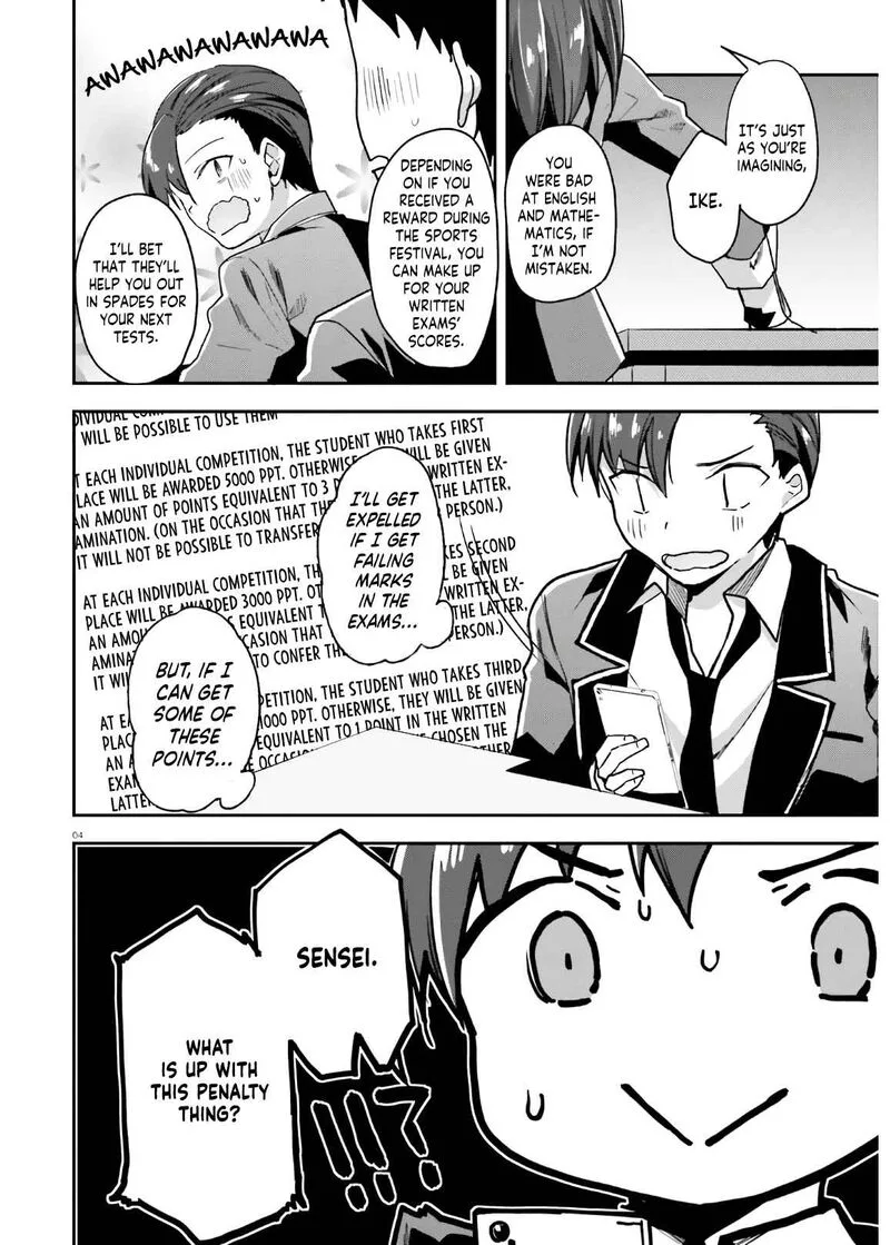 Classroom of the Elite Chapter 57 page 4