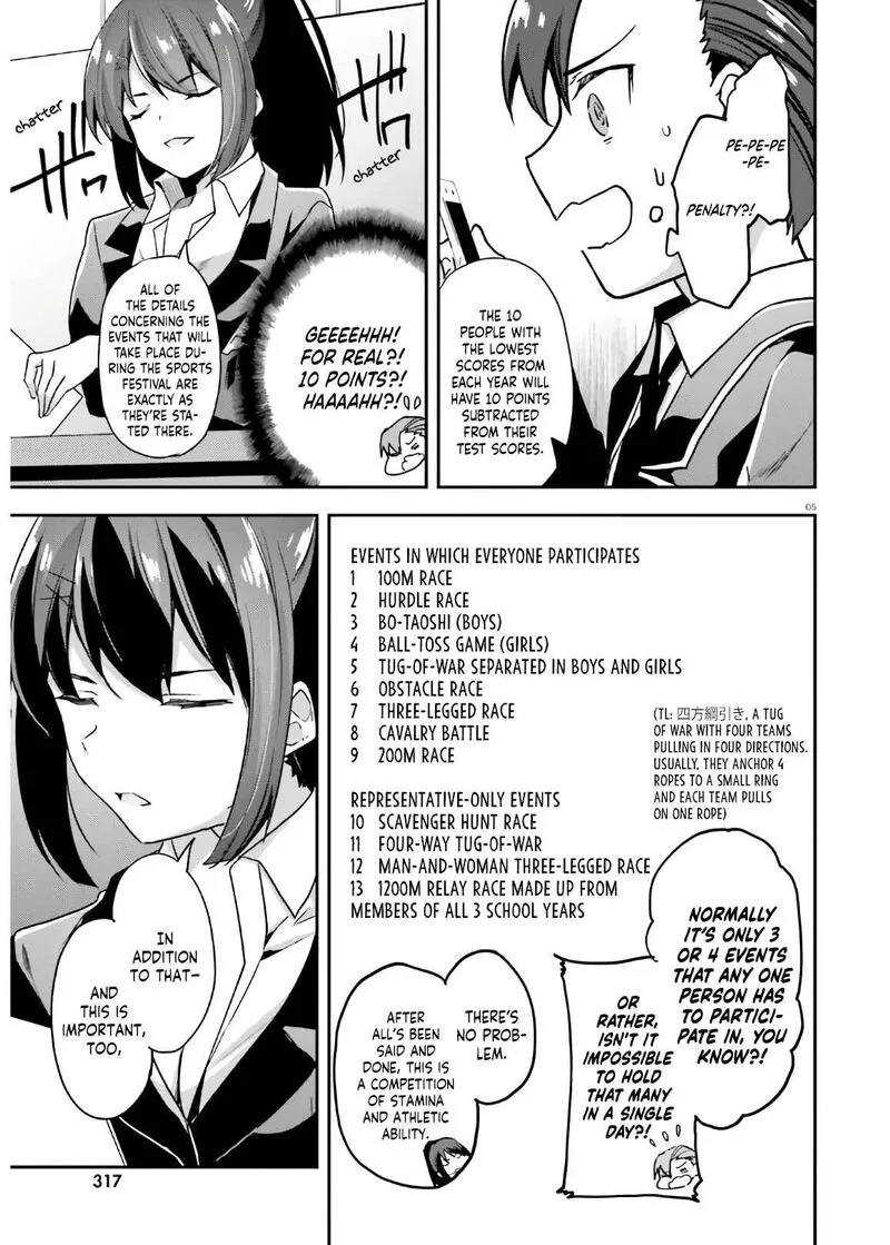 Classroom of the Elite Chapter 57 page 5