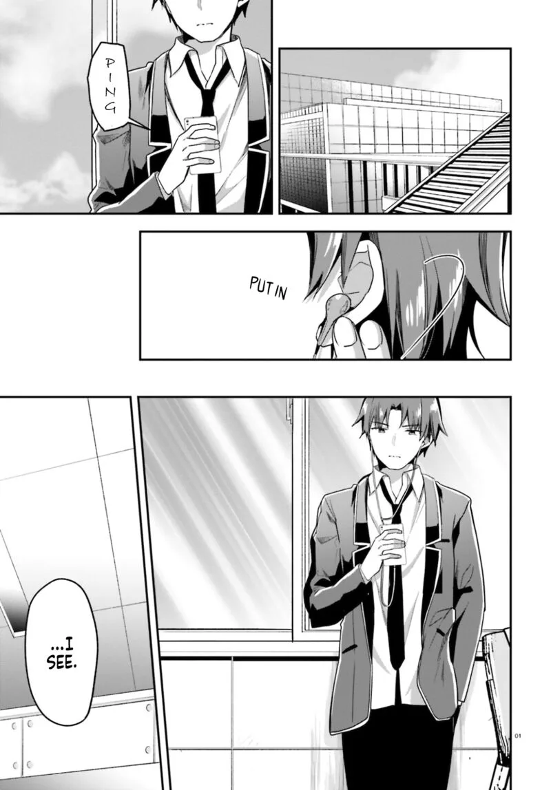 Classroom of the Elite Chapter 58 page 1