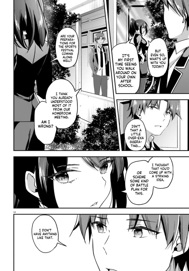 Classroom of the Elite Chapter 58 page 4