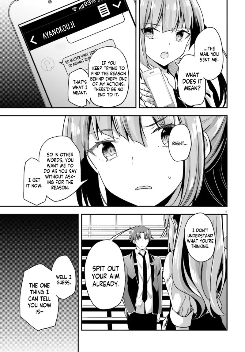 Classroom of the Elite Chapter 58 page 17