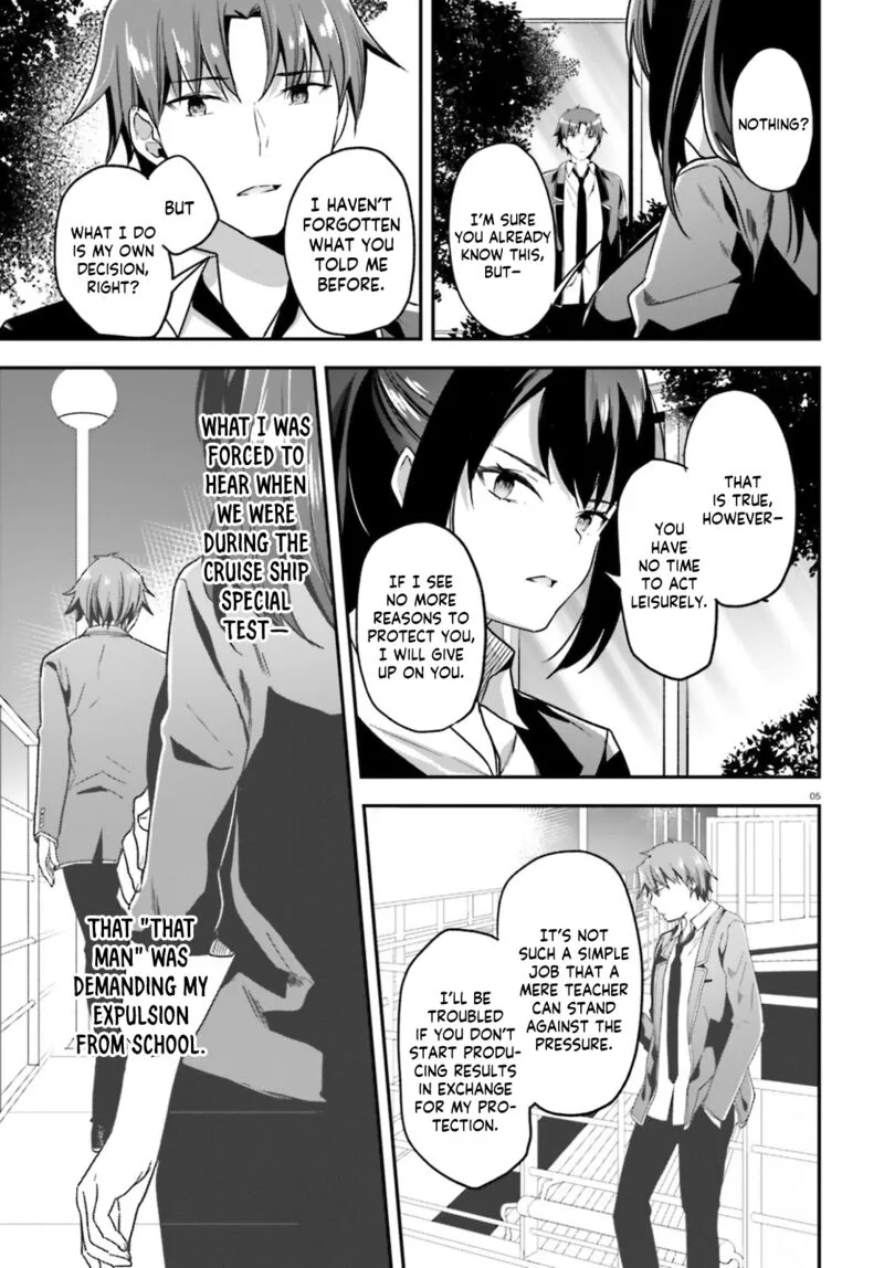 Classroom of the Elite Chapter 58 page 5