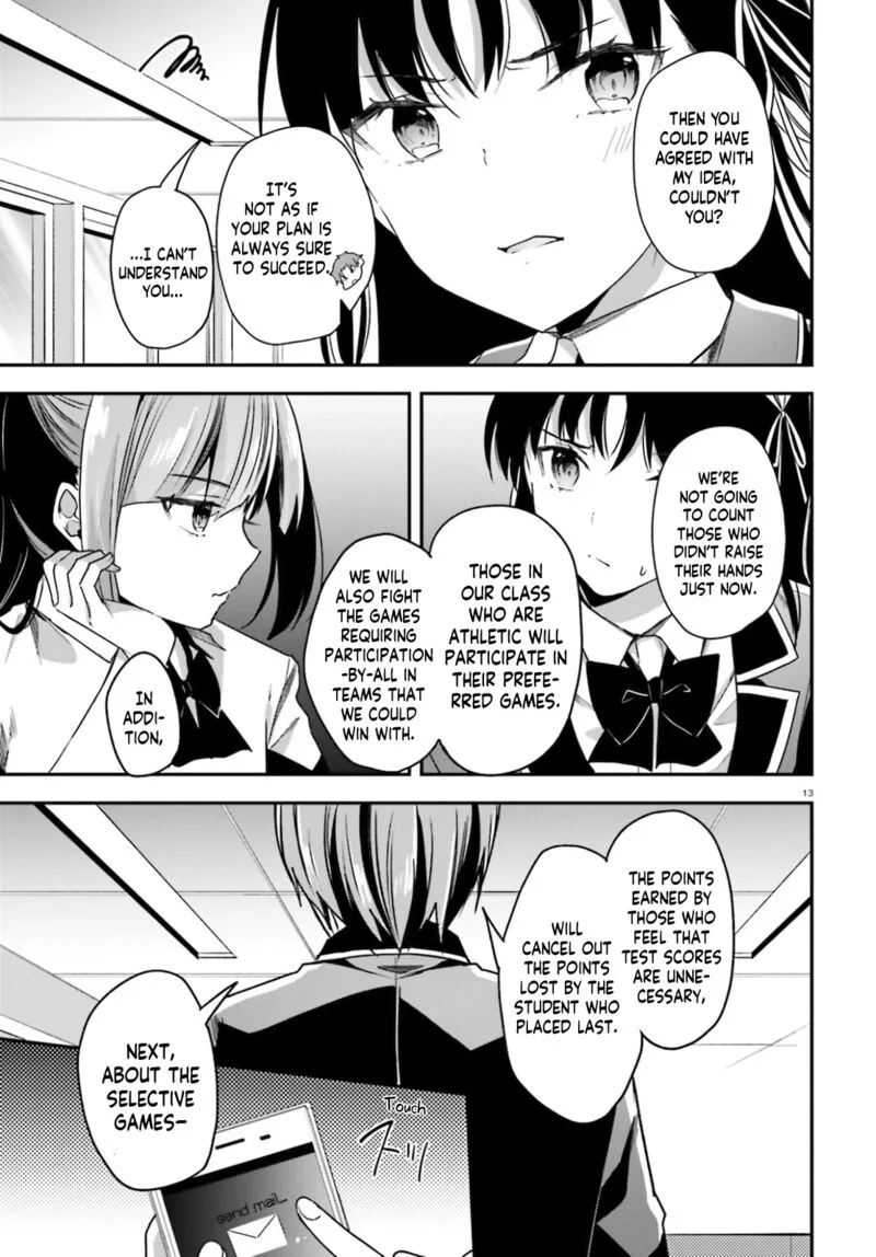 Classroom of the Elite Chapter 58 page 13