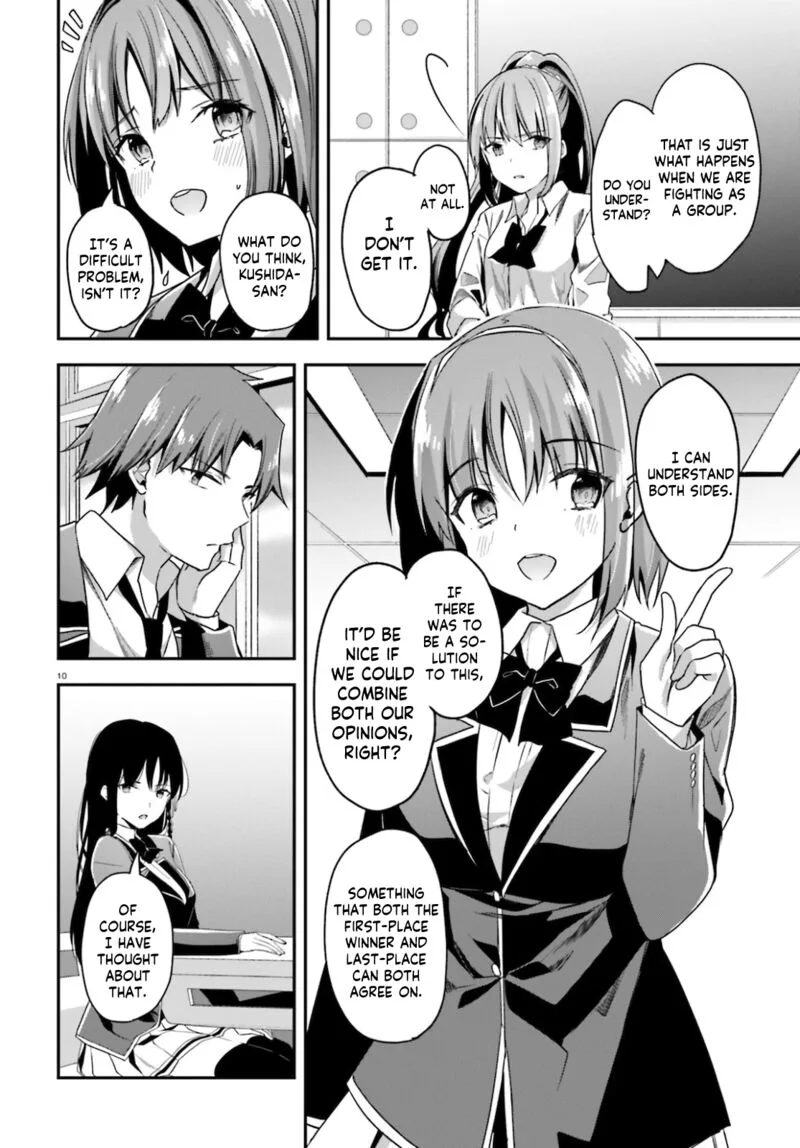 Classroom of the Elite Chapter 58 page 10
