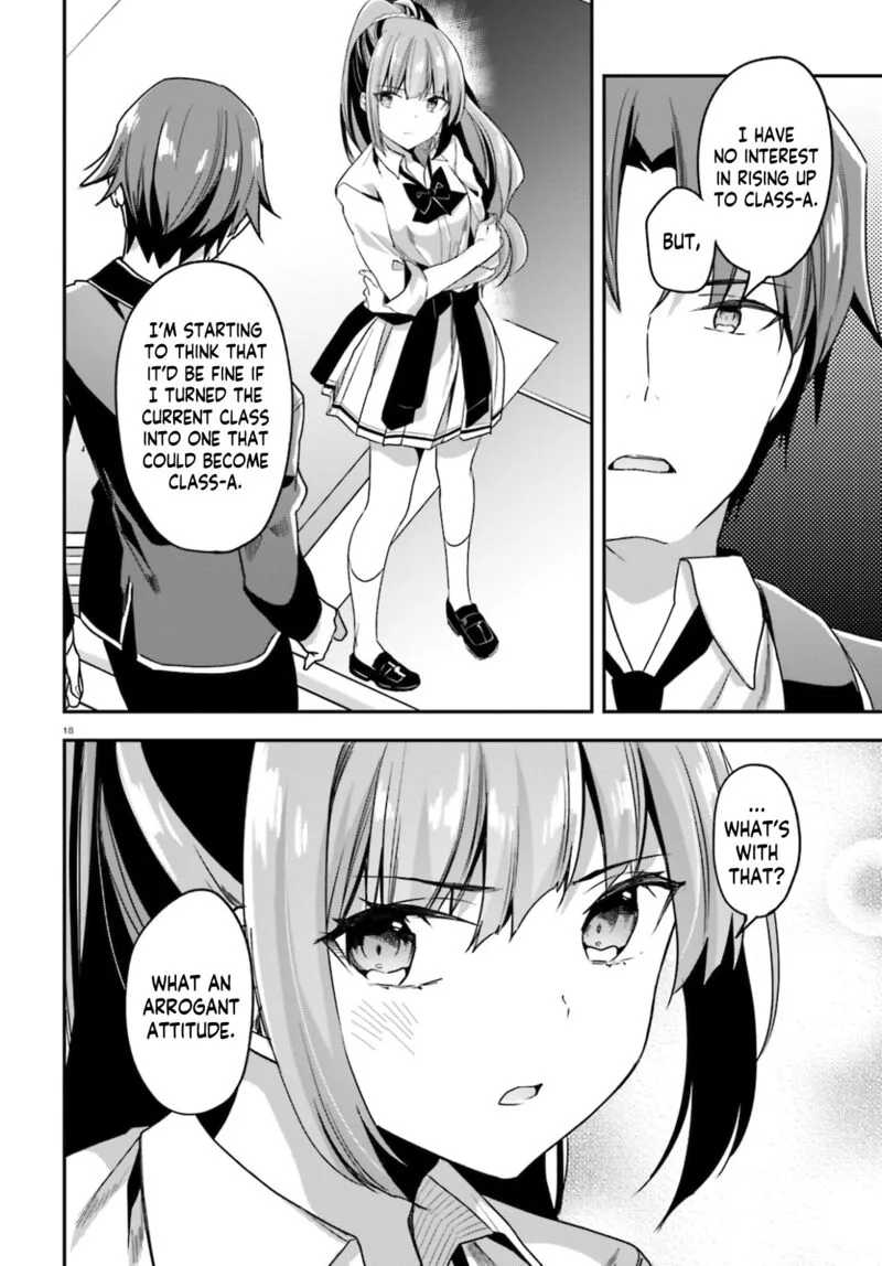 Classroom of the Elite Chapter 58 page 18