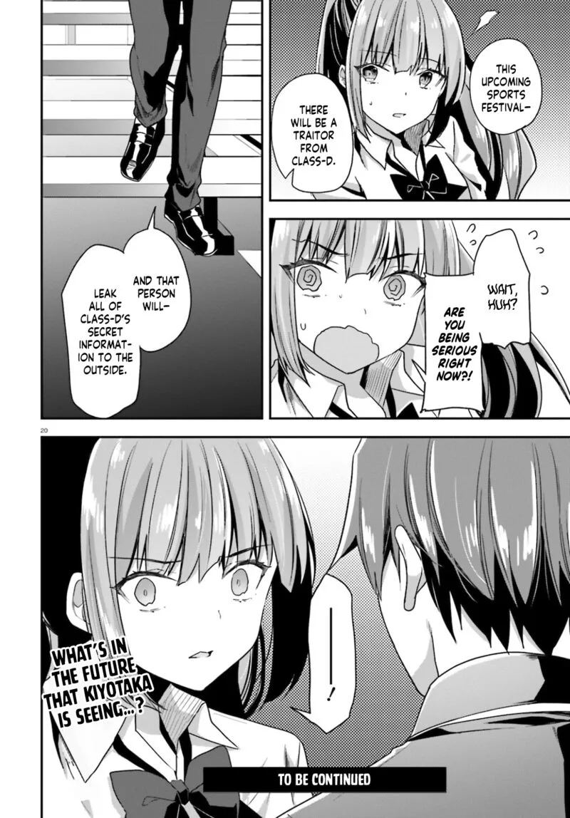 Classroom of the Elite Chapter 58 page 20