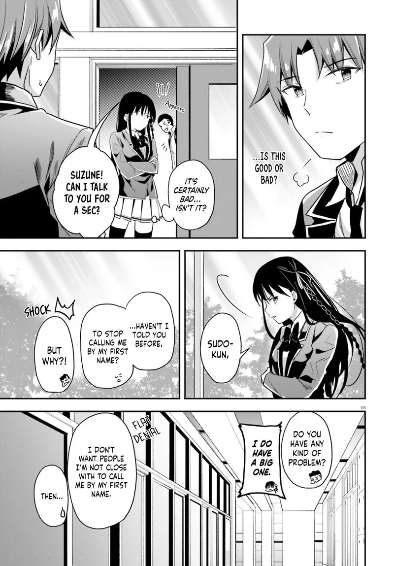 Classroom of the Elite Chapter 59 page 5