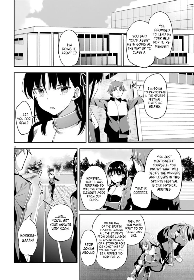 Classroom of the Elite Chapter 60 page 8