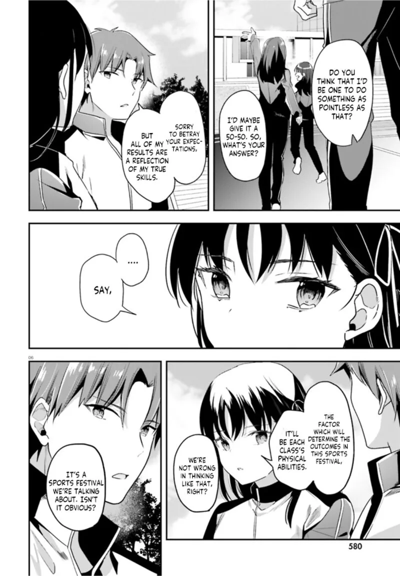 Classroom of the Elite Chapter 60 page 6