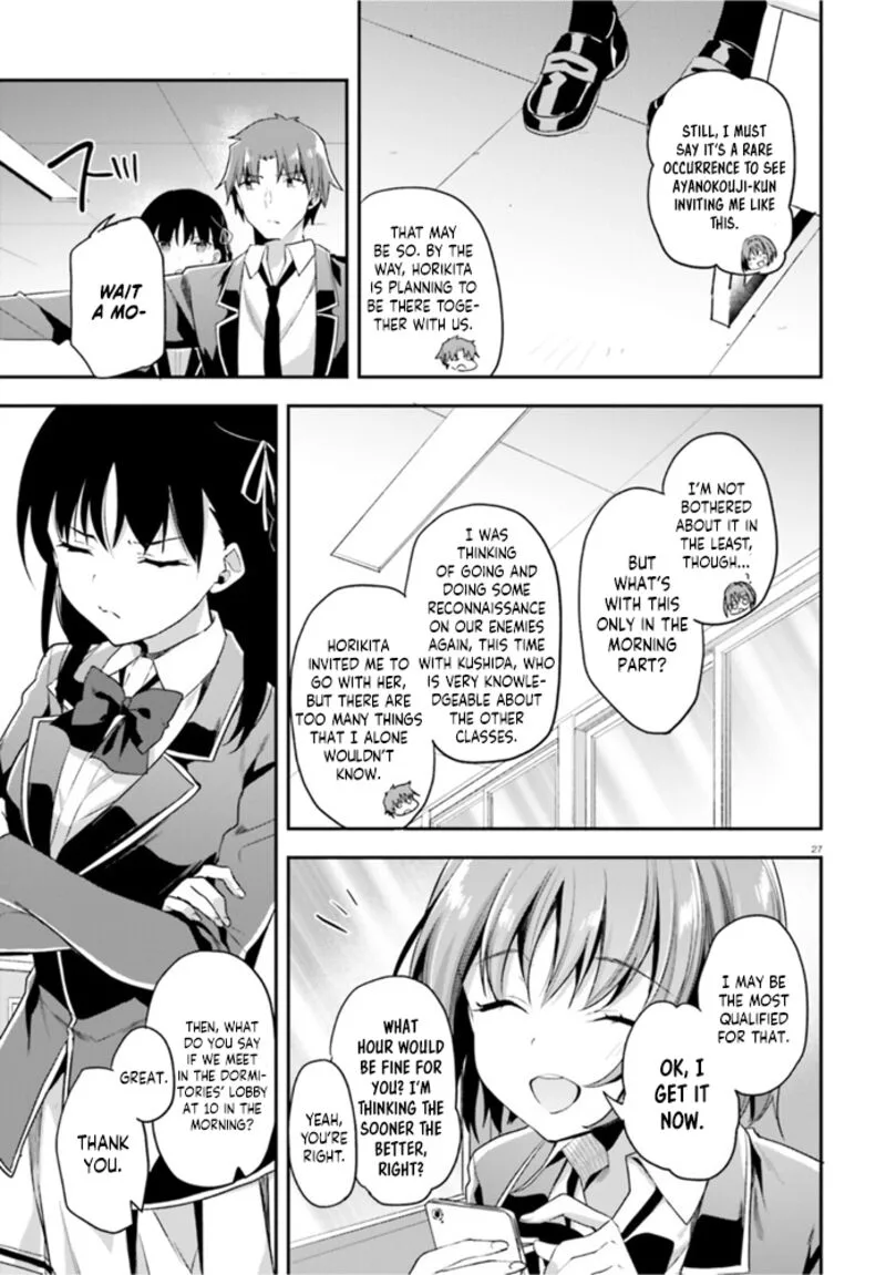 Classroom of the Elite Chapter 60 page 27