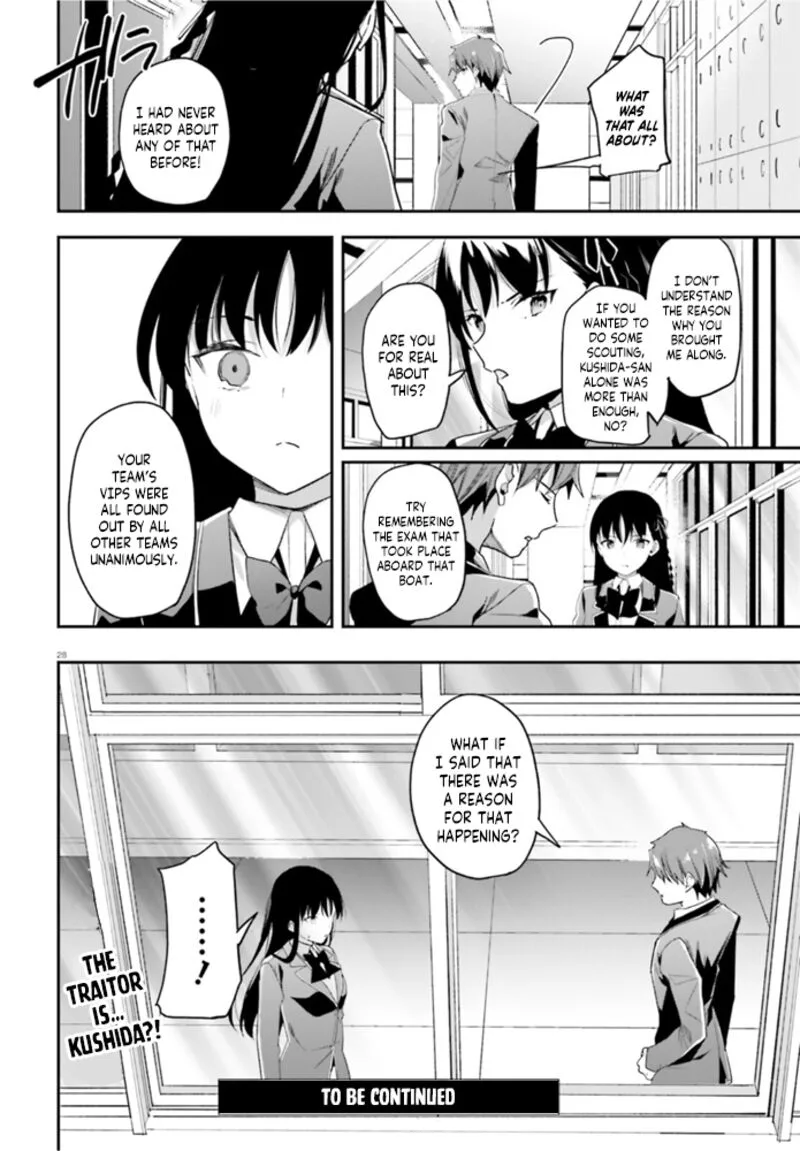 Classroom of the Elite Chapter 60 page 28