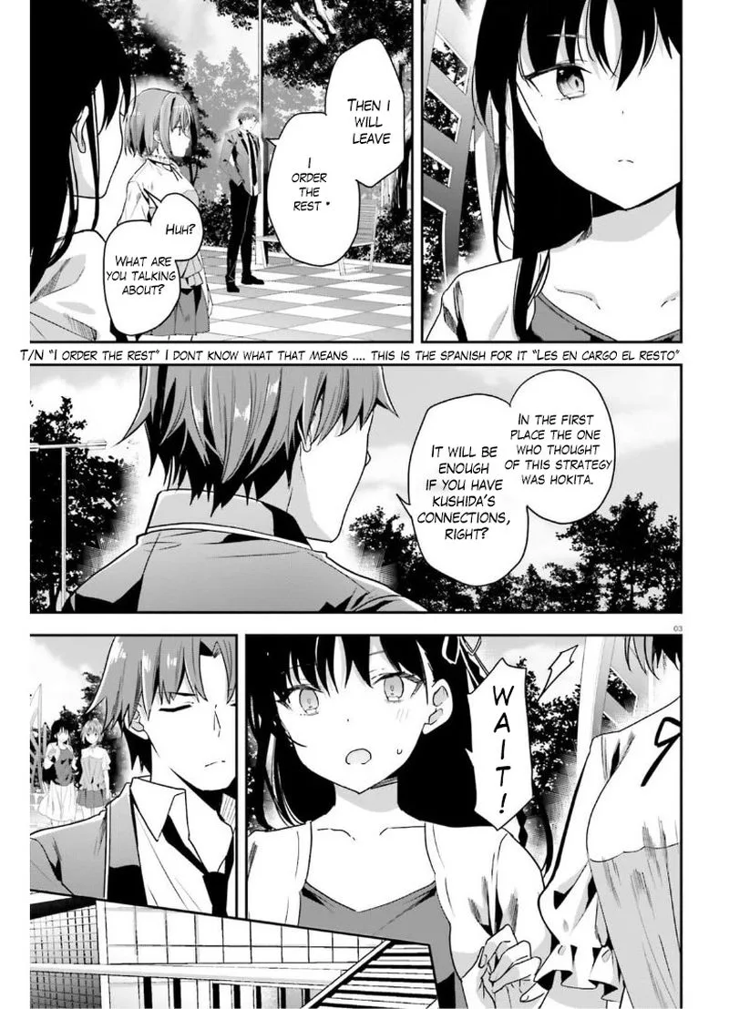 Classroom of the Elite Chapter 63 page 2