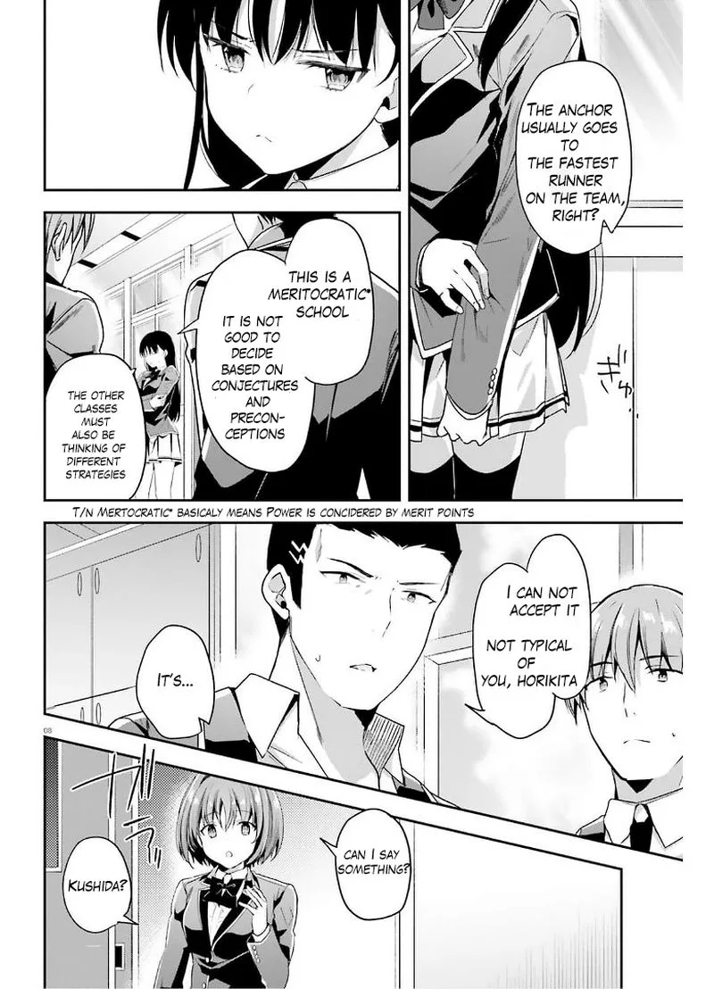 Classroom of the Elite Chapter 63 page 7