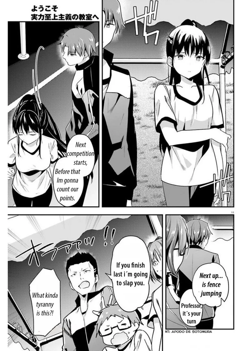 Classroom of the Elite Chapter 65 page 11
