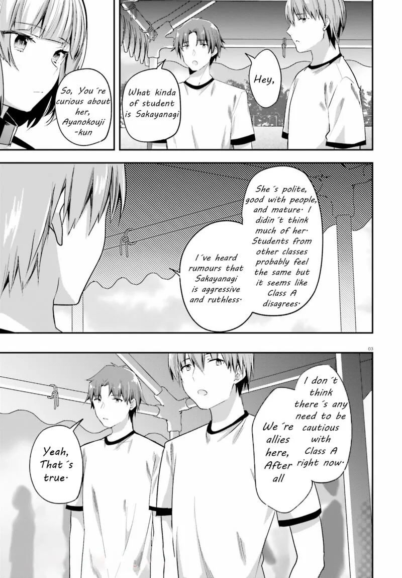 Classroom of the Elite Chapter 68 page 3