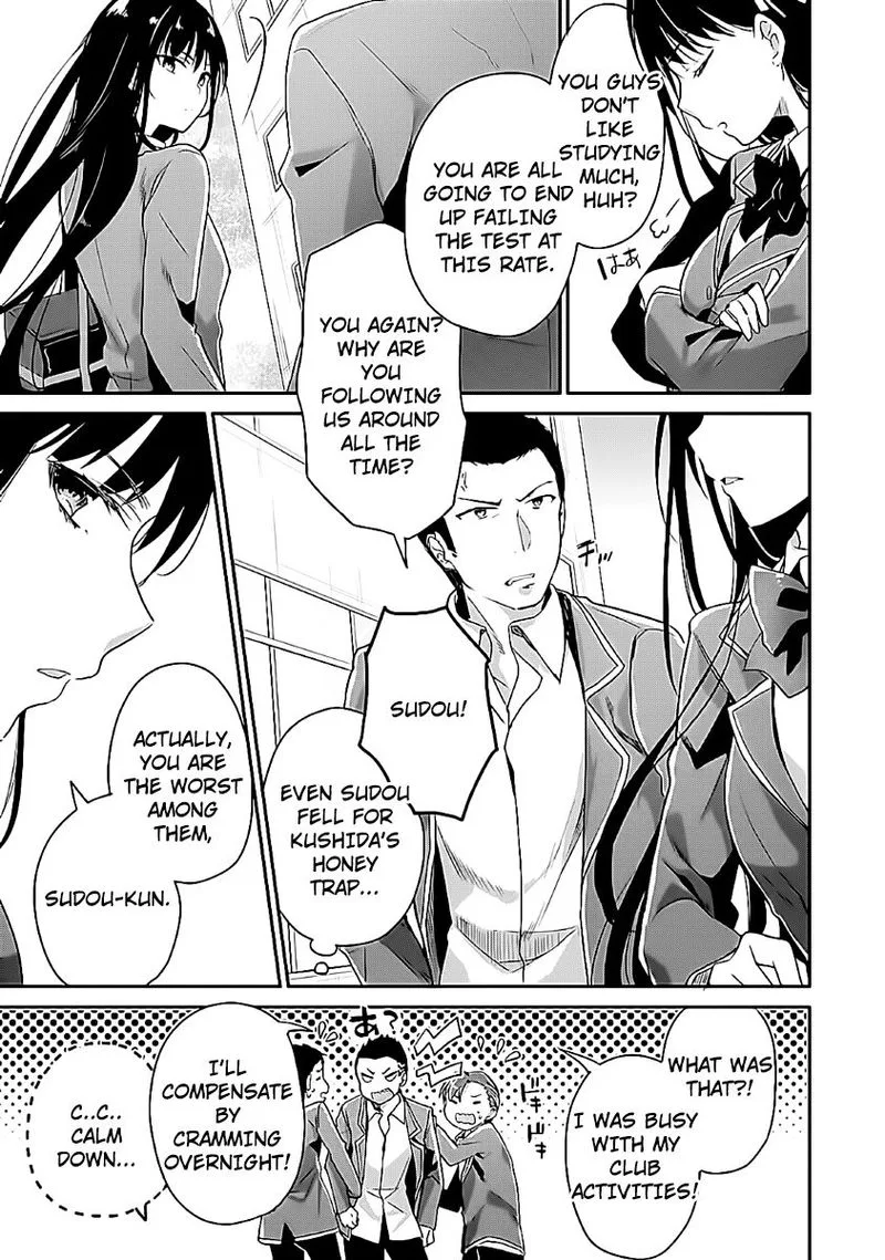Classroom of the Elite Chapter 7 page 11