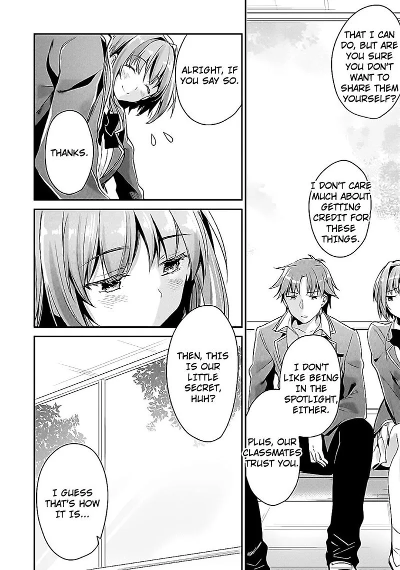 Classroom of the Elite Chapter 7 page 36