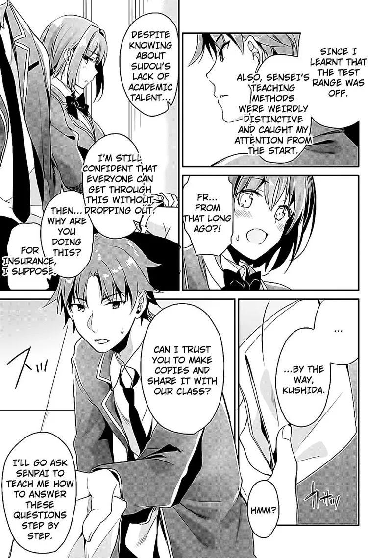 Classroom of the Elite Chapter 7 page 35