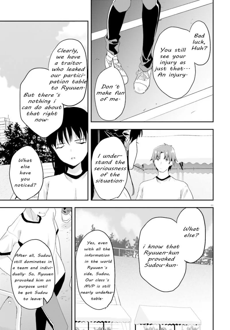 Classroom of the Elite Chapter 71 page 11