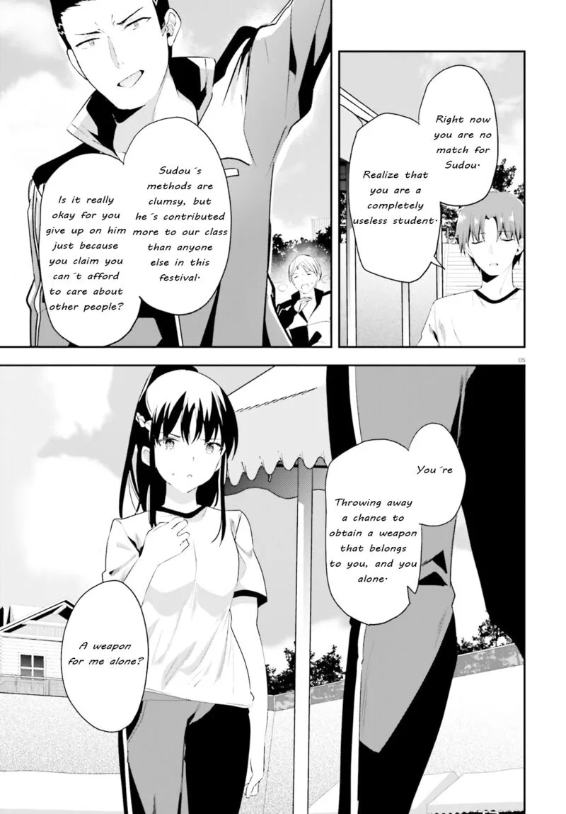Classroom of the Elite Chapter 72 page 5