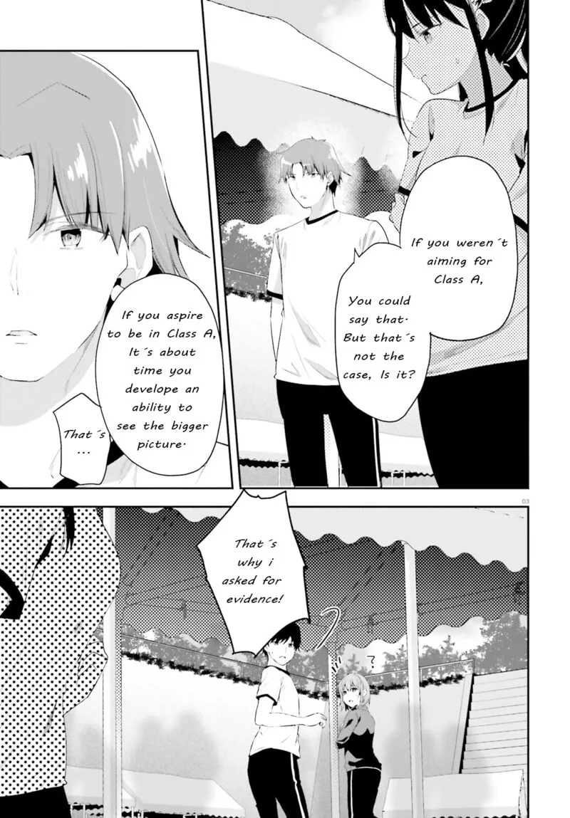Classroom of the Elite Chapter 72 page 3