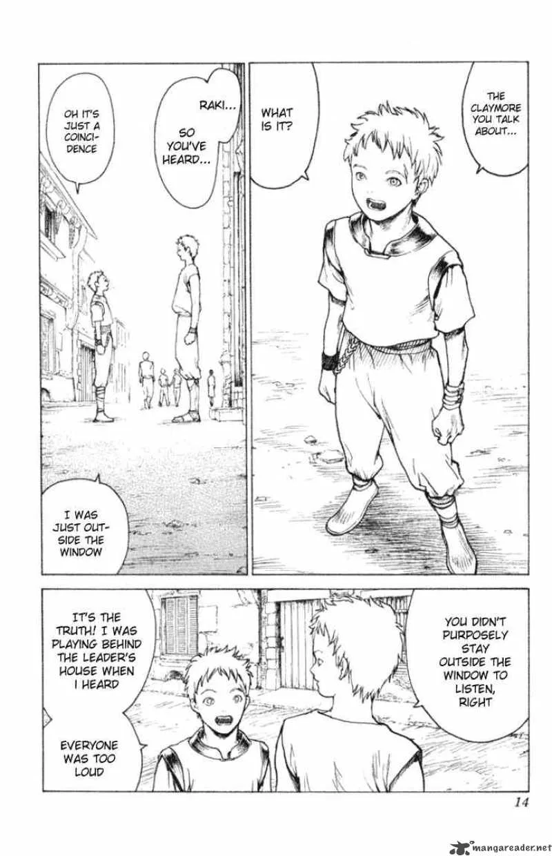 Claymore Chapter 1 page 12