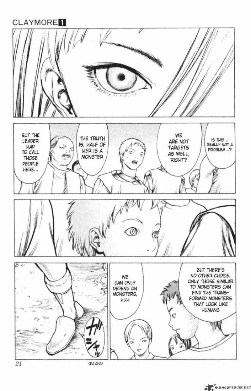 Claymore Chapter 1 page 19