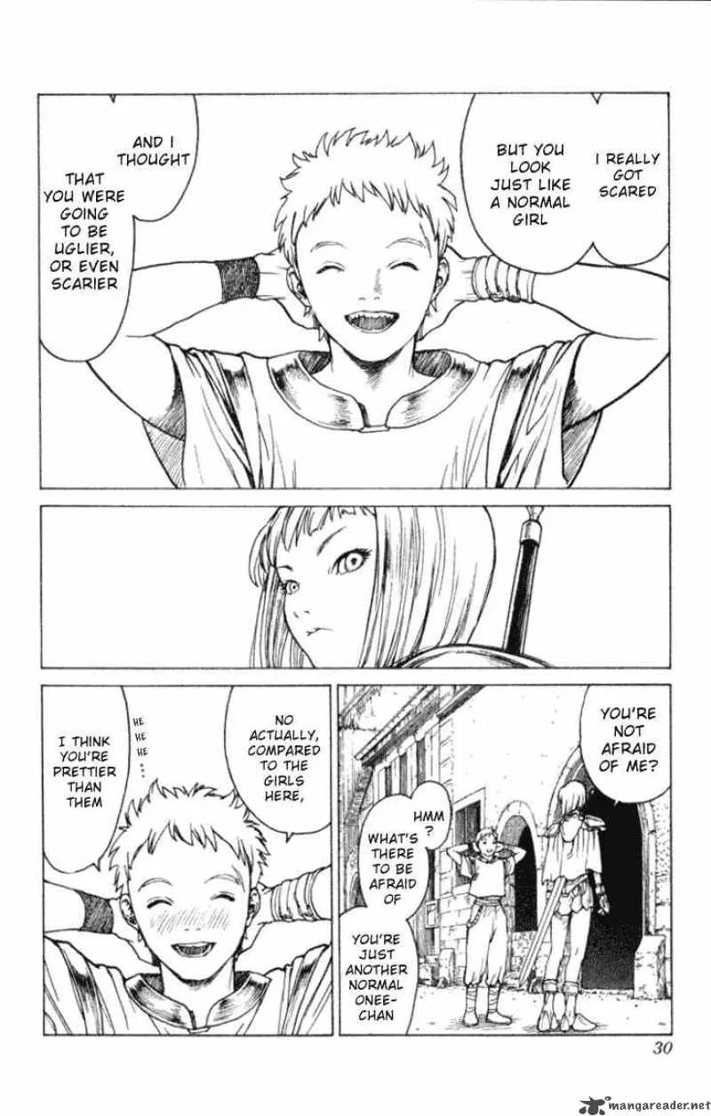 Claymore Chapter 1 page 28