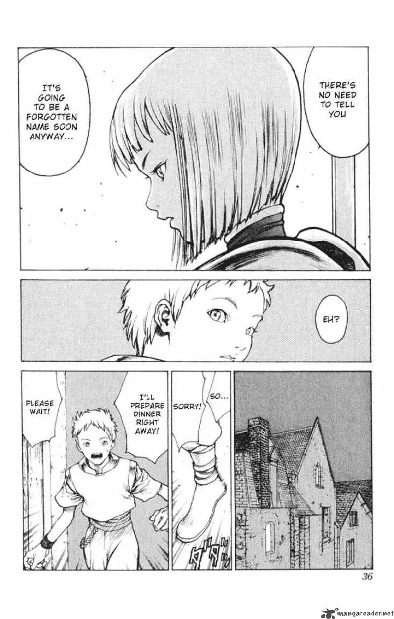 Claymore Chapter 1 page 34