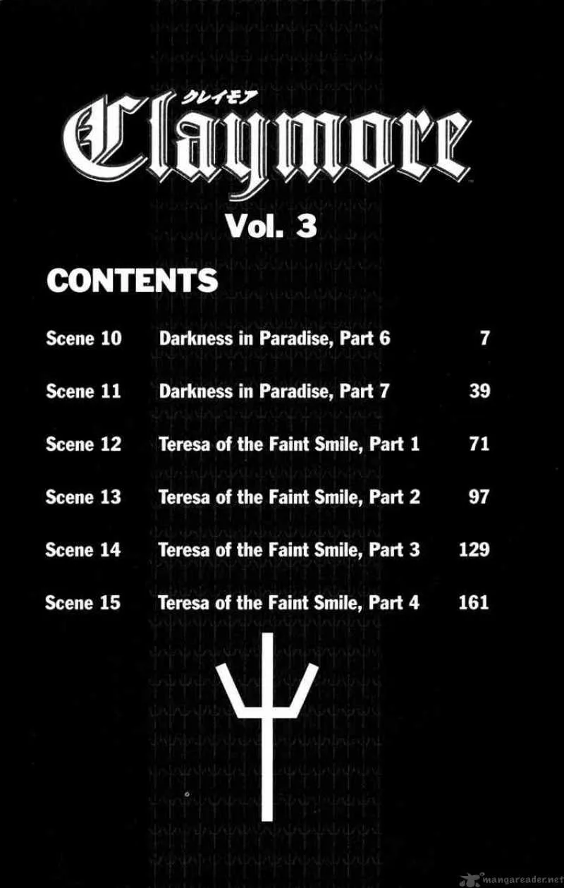 Claymore Chapter 10 page 1