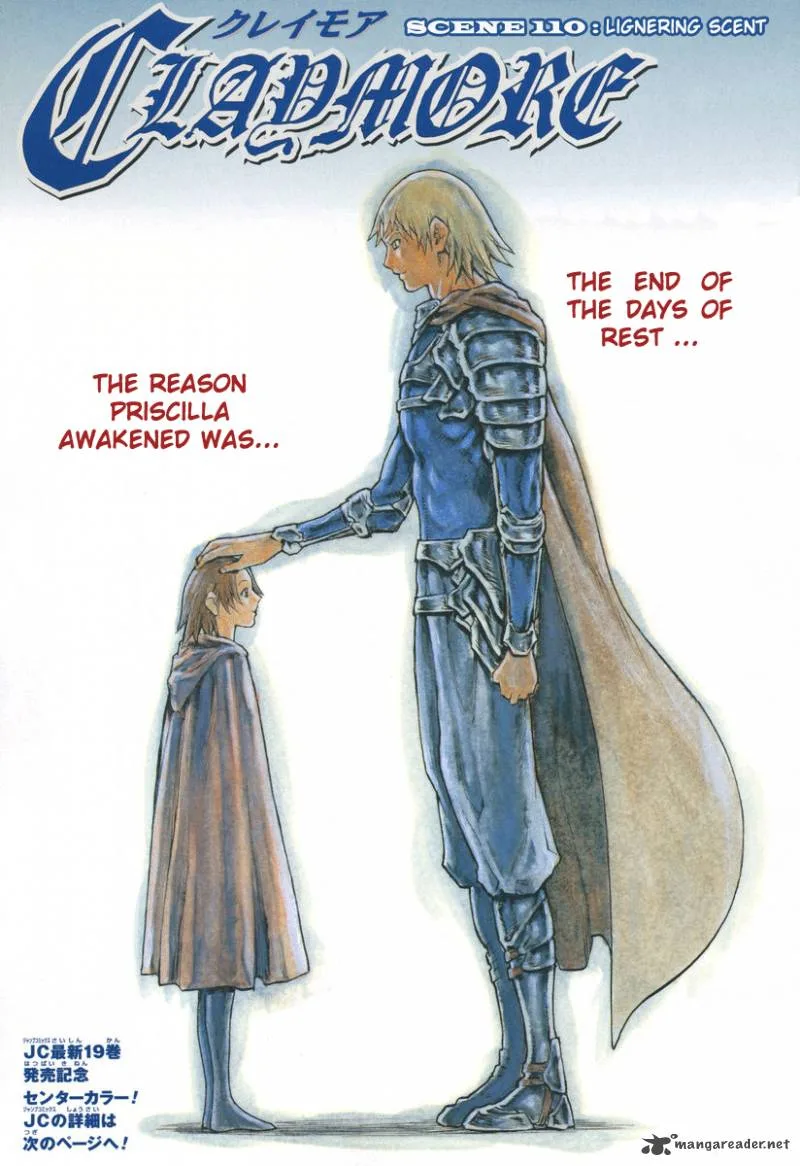 Claymore Chapter 110 page 1