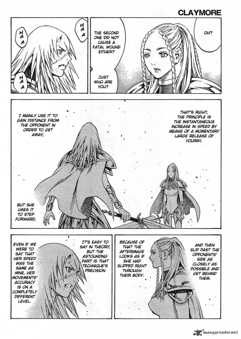 Claymore Chapter 116 page 21
