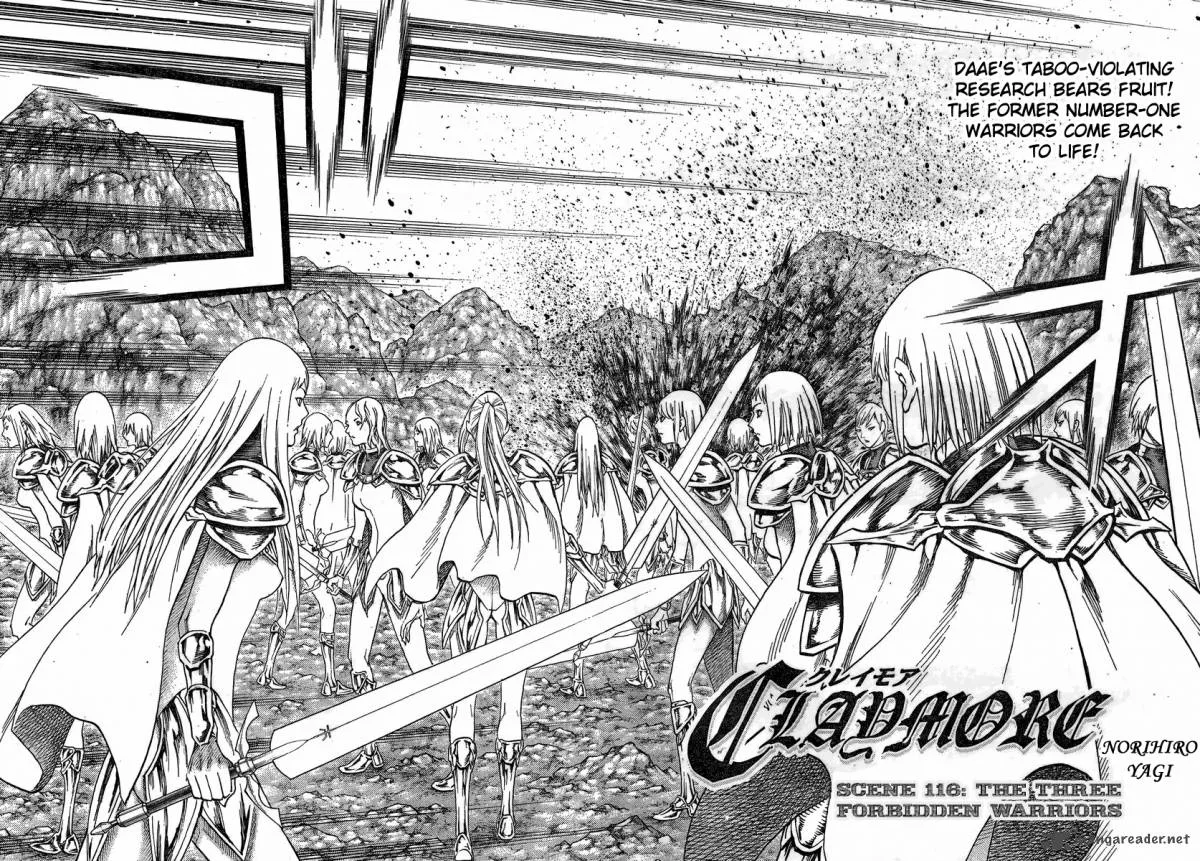 Claymore Chapter 116 page 2