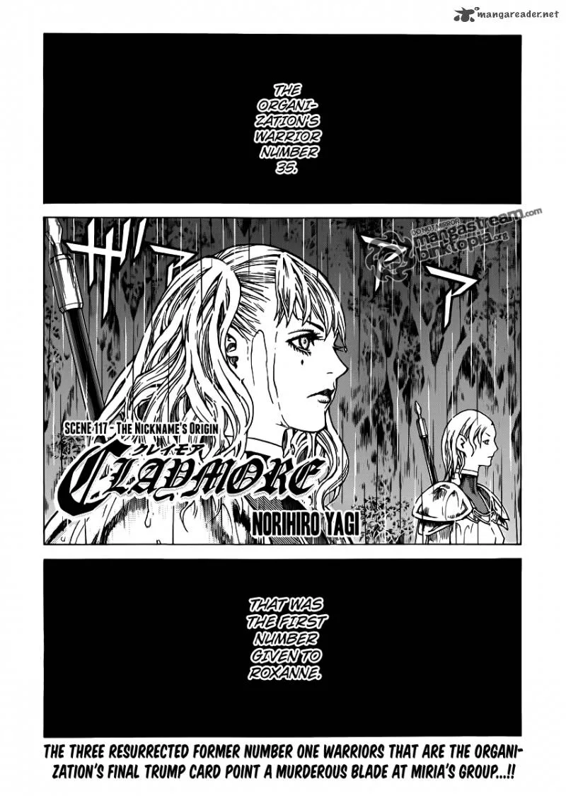 Claymore Chapter 117 page 1