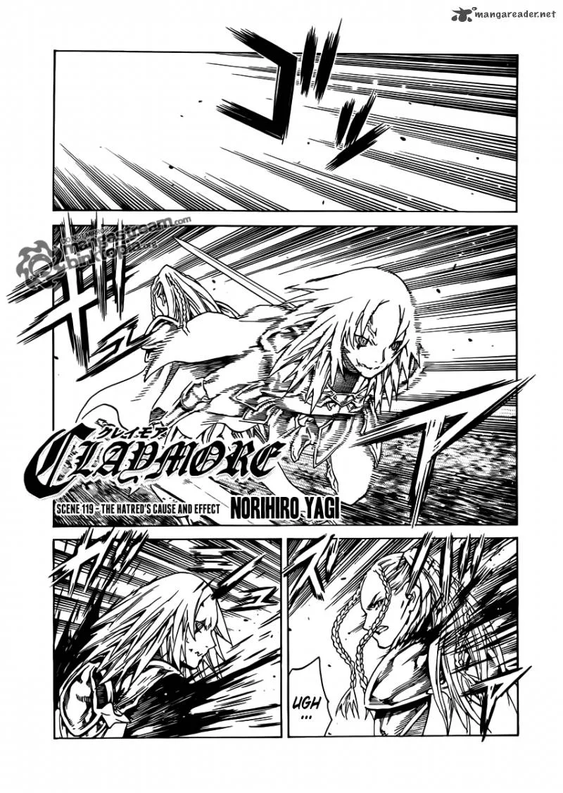 Claymore Chapter 119 page 1