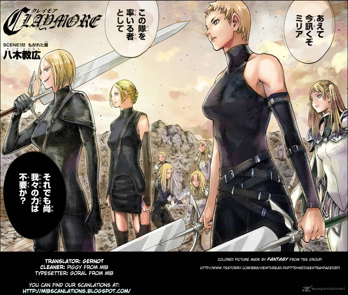 Claymore Chapter 122 page 21