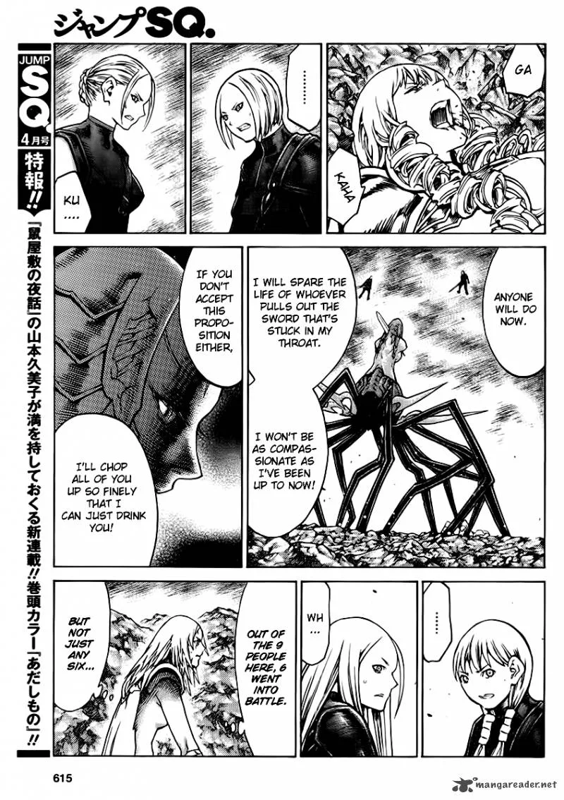 Claymore Chapter 123 page 8
