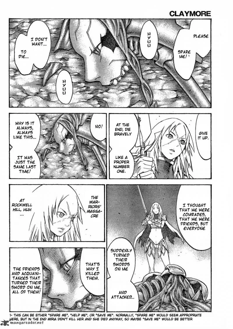 Claymore Chapter 125 page 14