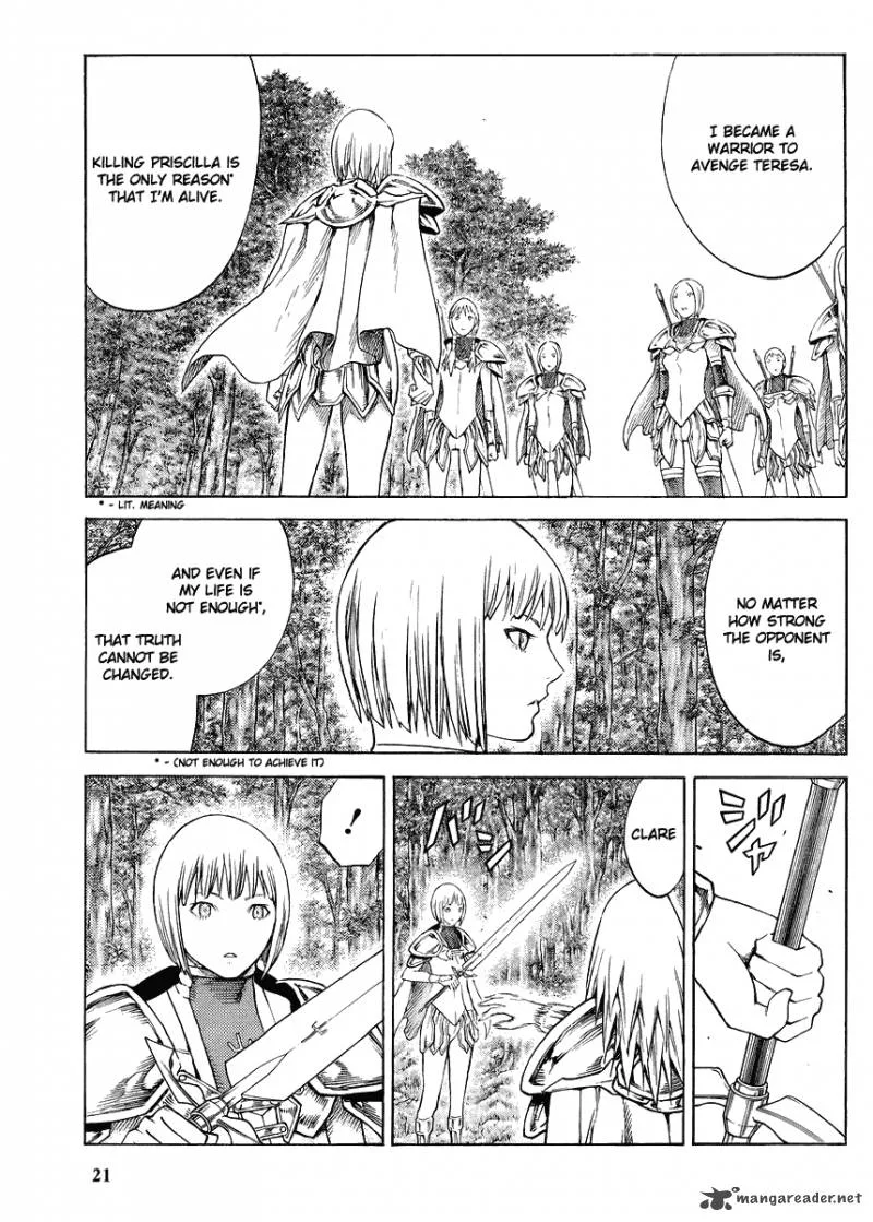 Claymore Chapter 130 page 19