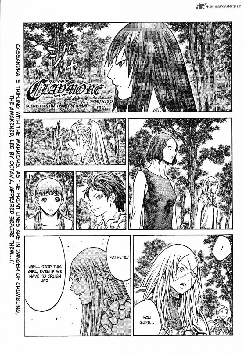 Claymore Chapter 134 page 1