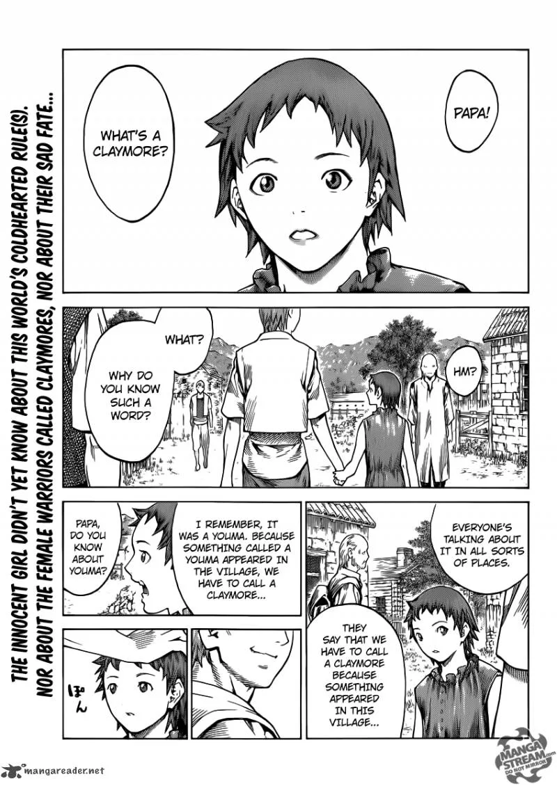 Claymore Chapter 135 page 1