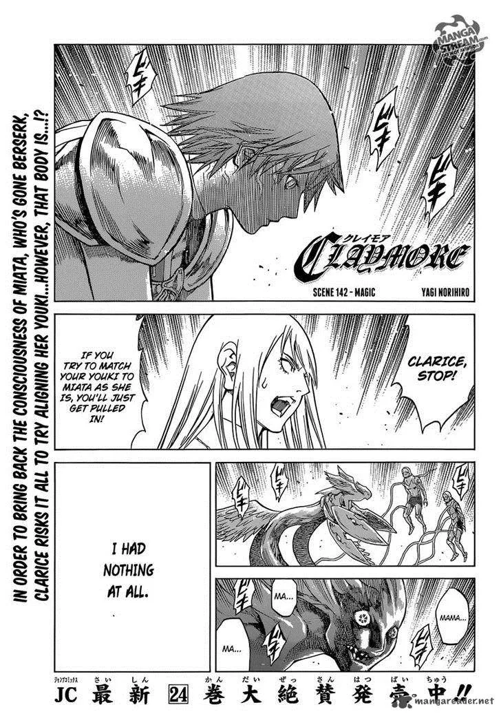Claymore Chapter 142 page 1