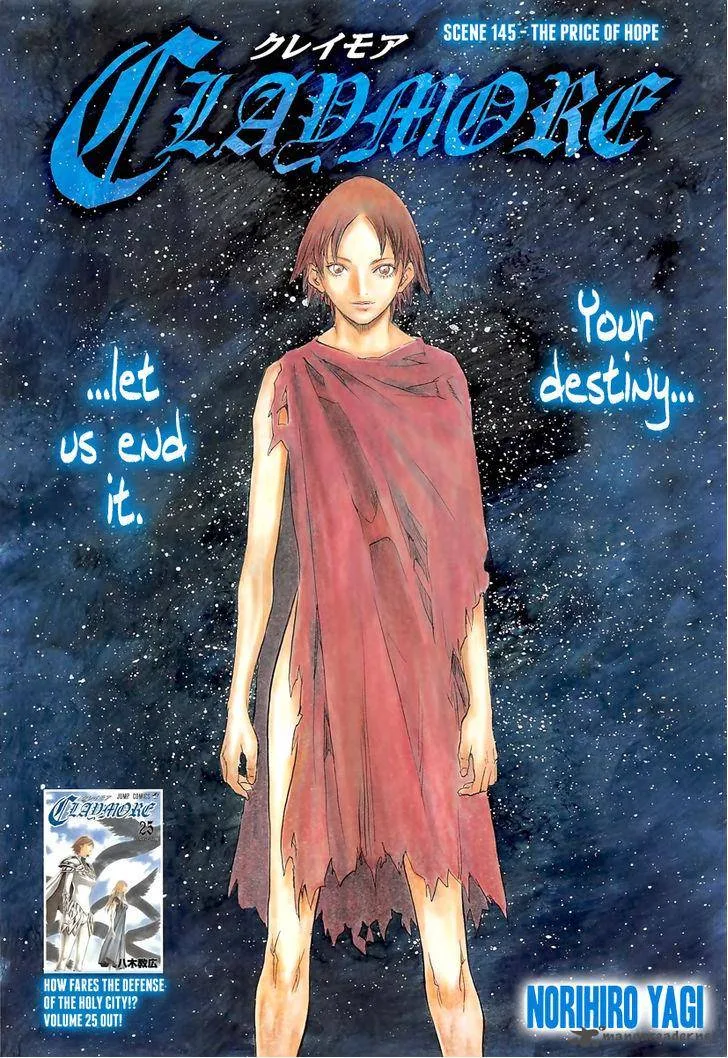 Claymore Chapter 145 page 1