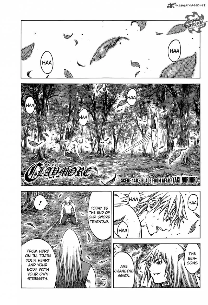 Claymore Chapter 148 page 1