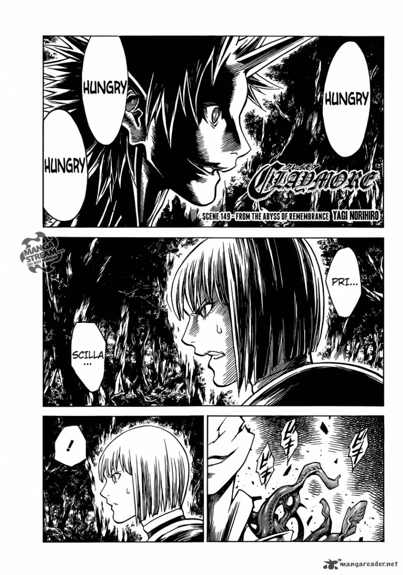 Claymore Chapter 149 page 1