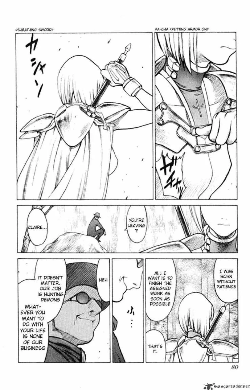 Claymore Chapter 2 page 11