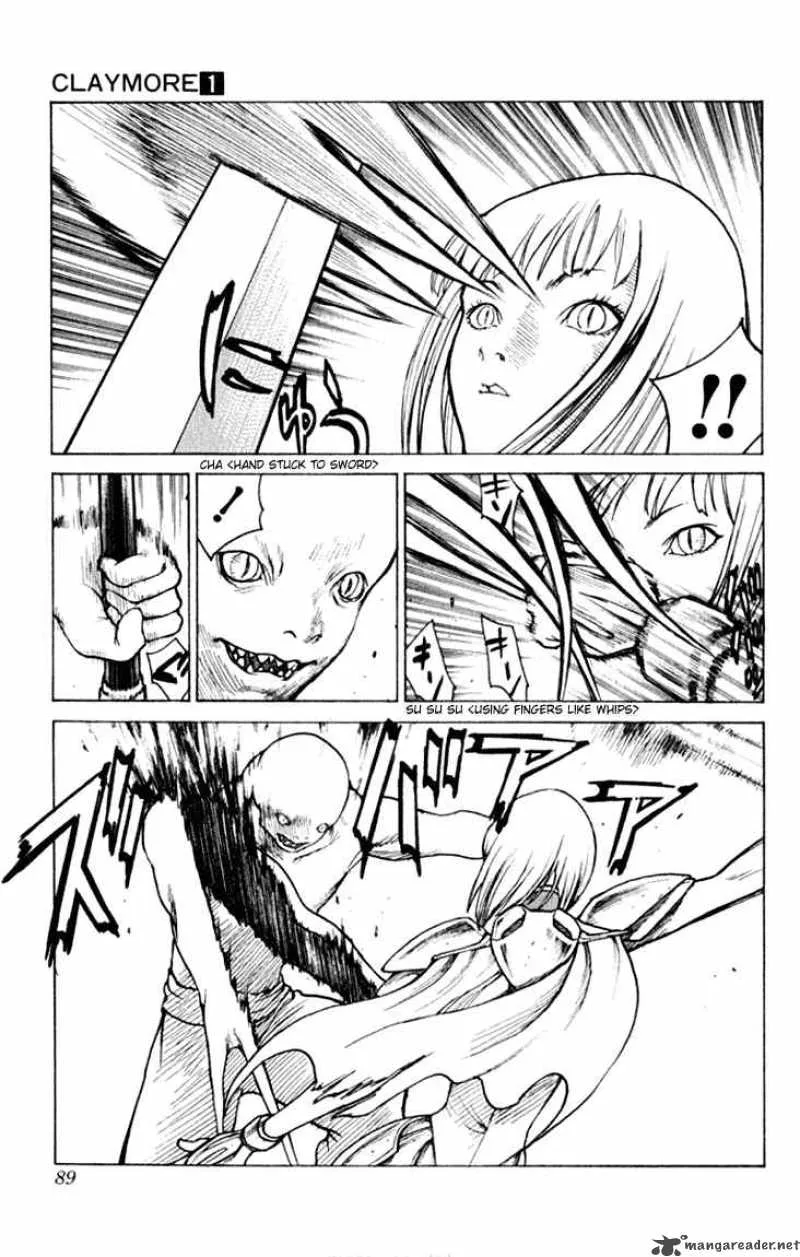 Claymore Chapter 2 page 20