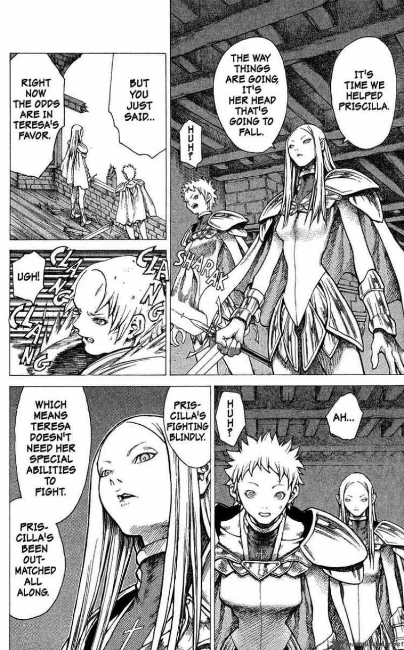 Claymore Chapter 20 page 21